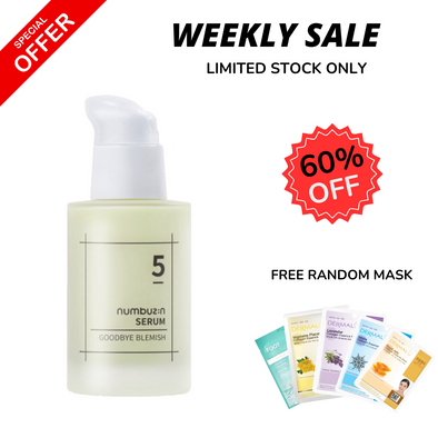 WEEKLY FLASH DEALS NUMBUZIN No.5 Goodbye Blemish Serum