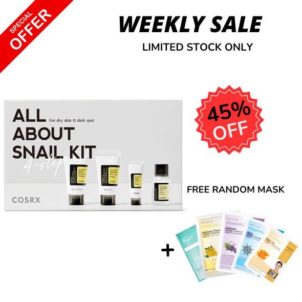 WEEKLY FLASH DEALS COSRX All About Snail Kit