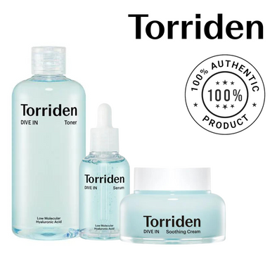 TORRIDEN Toner, serum and Cream SetGlam Secret