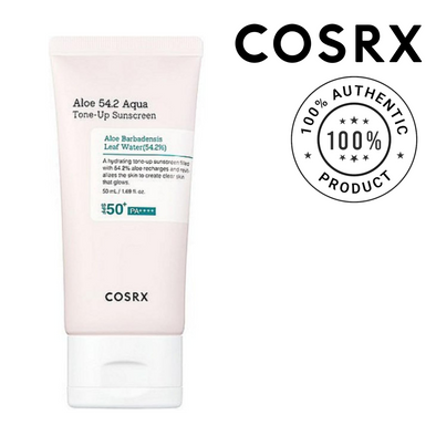 COSRX Aloe 54.2 Aqua Tone-Up SPF50+ Sunscreen 50 mlGlam Secret