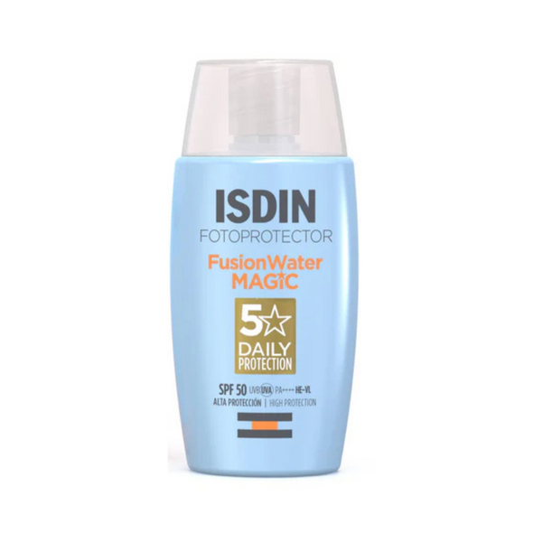 ISDIN FotoProtector Fusion Water Magic SPF 50+ | Lightweight, High Protection Sunscreen