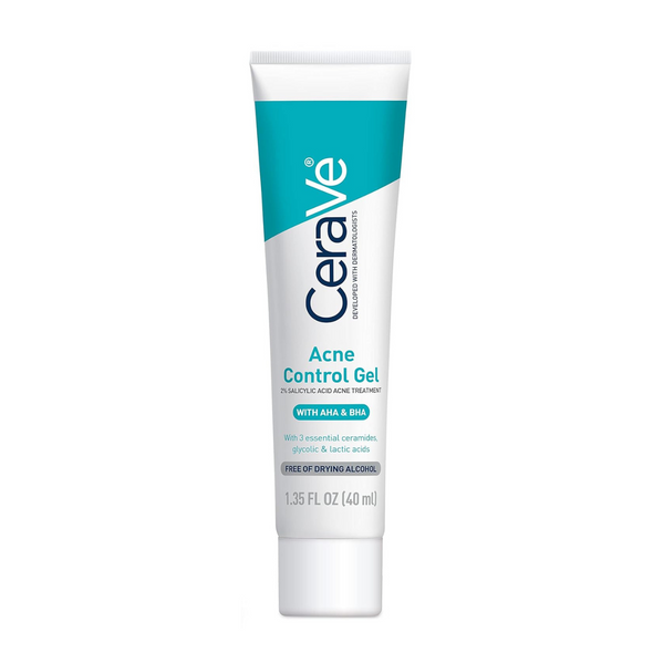 CeraVe Acne Control Gel 2% Salicylic Acid Acne Treatment - 40ml