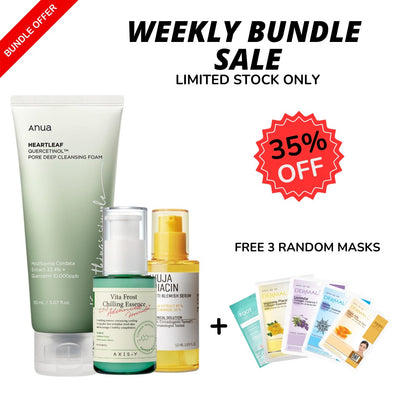 WEEKLY BUNDLE SALE TONER, ESSENCE AND SERUM