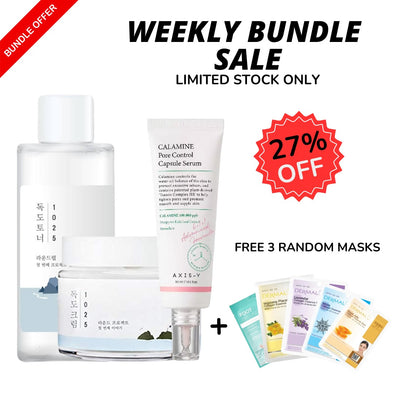 WEEKL BUNDLE SALE Toner, Cream, Capsule Serum