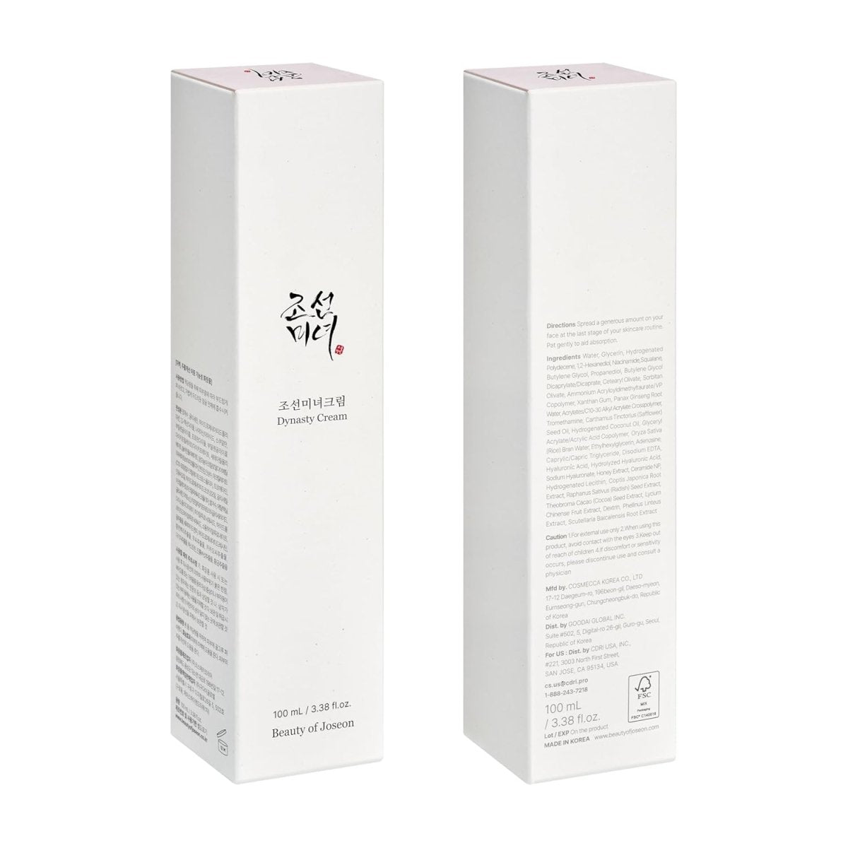 BEAUTY OF JOSEON Dynasty Cream 100ML