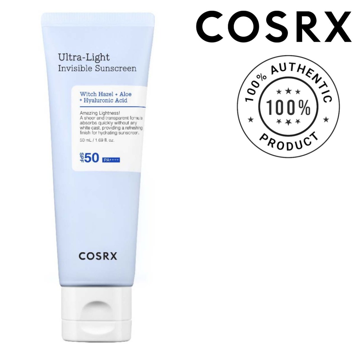 COSRX Ultra-Light Invisible Sunscreen SPF50