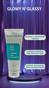 GLOWY N GLASSY Low pH Calming Cleanser | 150 ml | Gentle, Soothing Daily Cleanser