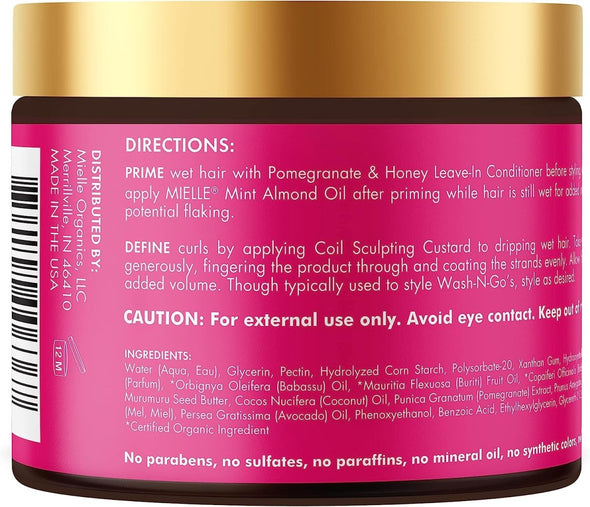 MIELLE Pomegranate & Honey Coil Sculpting CustardSculpting CustardGlam Secret