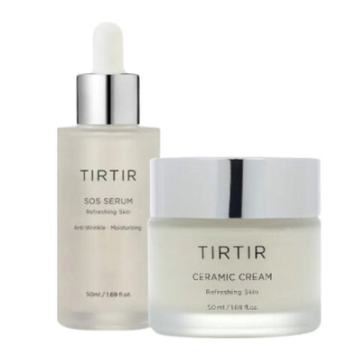 TIRTIR Sos Serum & Ceramic Cream SetSerum and CreamGlam Secret