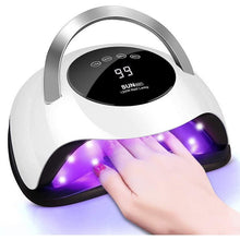 120W UV LED Nail Lamp - Faster Nail Dryer for Gel Nail Polish Glam secret