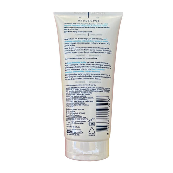 CERAVE Renewing SA Foot Cream Very Dry Cracked Skin 88mlCreamGlam Secret