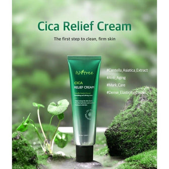 Isntree Cica Relief Cream Revitalizing Cream with Soothing Effects 50ml GLAM SECRET