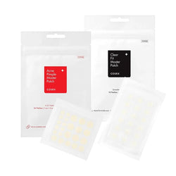 Cosrx [1 + 1 Pack] Acne Pimple Master Patch, 24 Patch + Clear Fit Master Patch, 18 Patches, Glam Secret