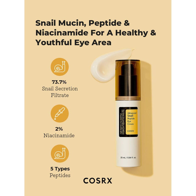 COSRX Advanced Snail Peptide Eye Cream 25mlEYE CREAMGlam Secret