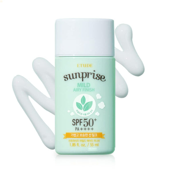 ETUDE HOUSE Sunprise Mild Airy Finish Sun Milk SPF50+PA+++SUNBLOCKGlam Secret
