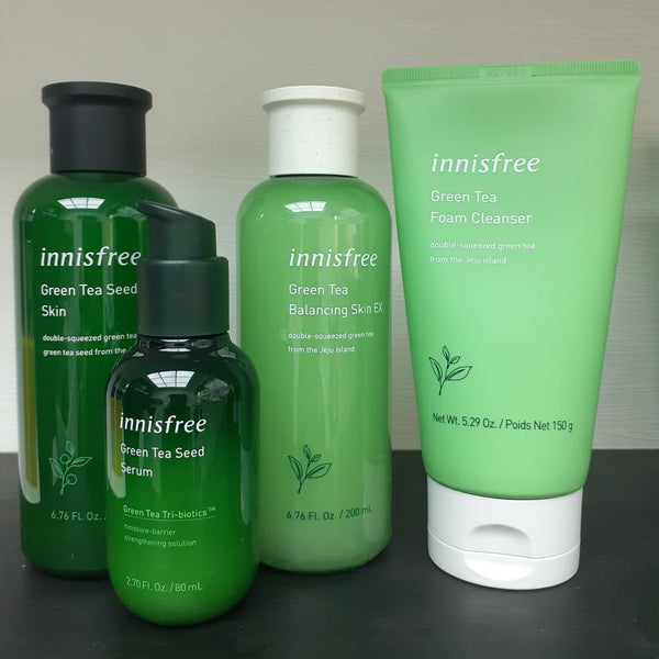 innisfree - Hydration Skin Care Set with Green TeaGlam Secret