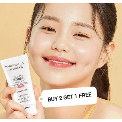 Jigott Whitening UV Sun Block Cream Buy 2 get 1 freeSun BlockGlam Secret