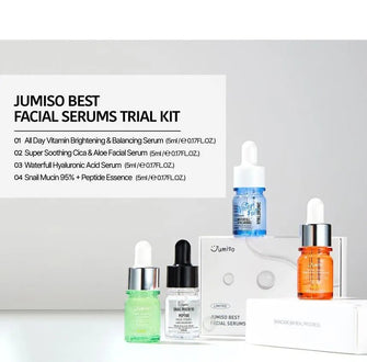 Jumiso best facial serums trial kitSerum SetGlam Secret