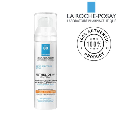 LA ROCHE POSAY Anthelios HA 100% Mineral Sunscreen Moisturizer- SPF 30Sunscreen MoisturizerGlam Secret