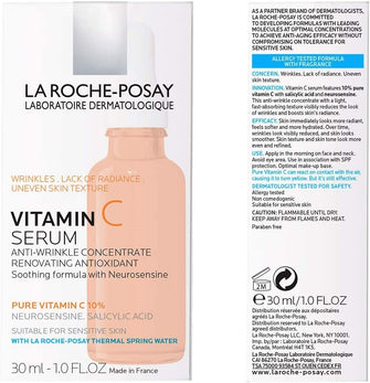 La Roche-posay pure vitamin c10 serum 30mlSerumGlam Secret