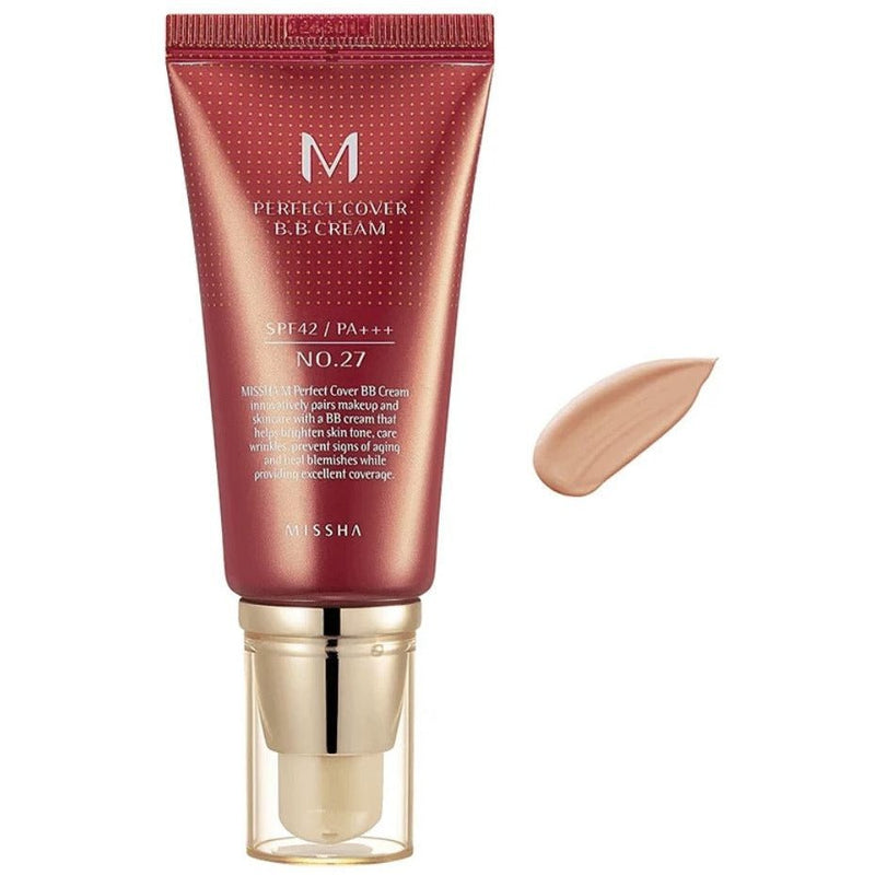 Missha M Perfect Cover BB Cream SPF 42 PA+++ 50ml (3 Color)CosmeticsGlam Secret