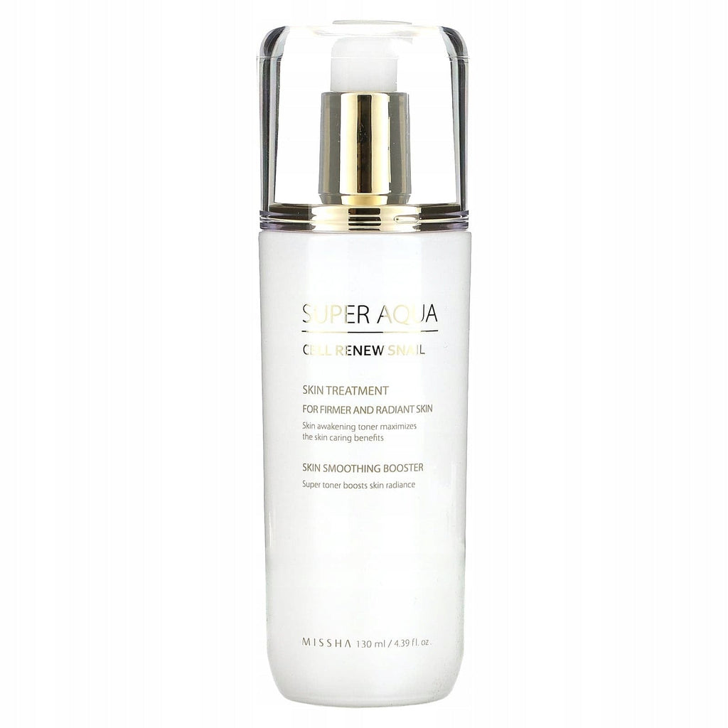 Missha Super Aqua Cell Renew Snail Skin Treatment Fluid 130ml | Glam Secret