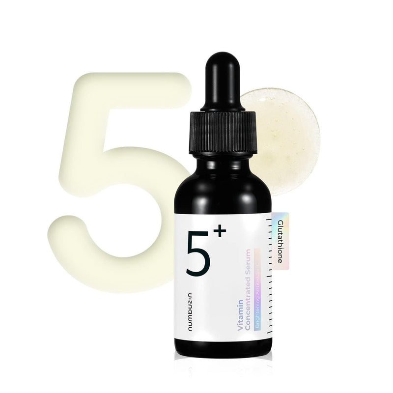 Numbuzin 5+ vitamin concentrated serum Brightening antioxidant 30mlSerumGlam Secret