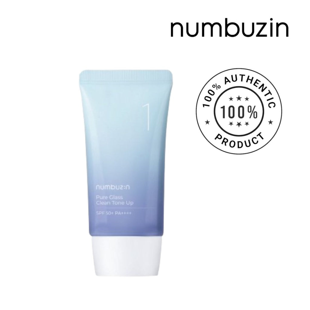 NUMBUZIN No.1 Pure Glass Clean Tone Up sun cream Glam Secret