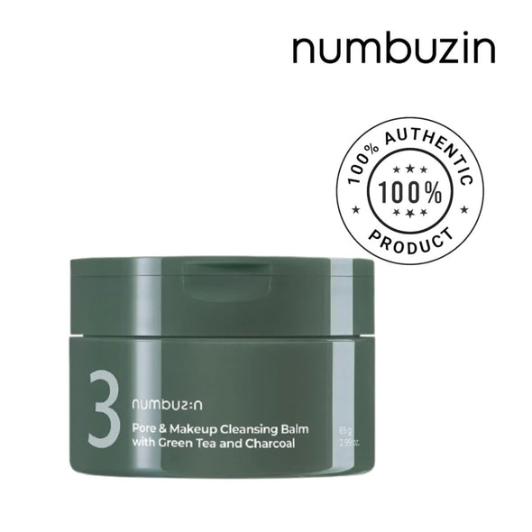 NUMBUZIN No.3 Pore & Makeup Cleansing Balm with Green Tea and CharcoalCleanserGlam Secret