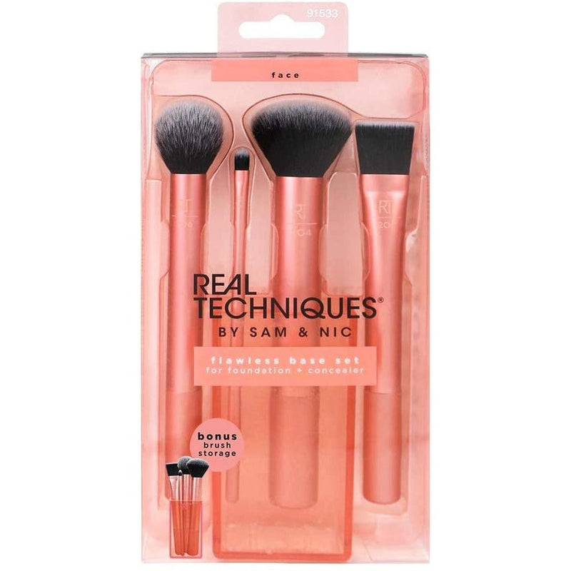 Set Real Techniques Afterglow IDC Eye Set (brush/4pcs + mirr/1pcs)