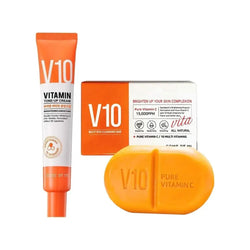 Somebymi V10 Tone up Cream and V10 Vitamin Cleansing Bar SETHealth & BeautyGlam Secret