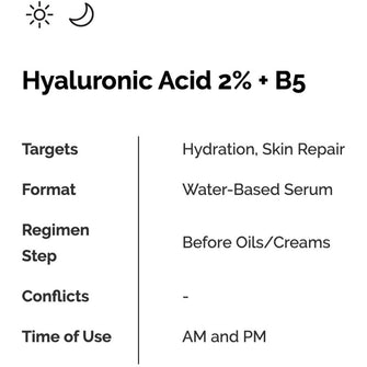The Ordinary Hyaluronic Acid 2% + B5 30mlHealth & BeautyGlam Secret