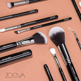ZOEVA Fashion 15 pcs wool color Makeup Brush SetsMakeup ToolsGlam Secret